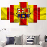 Tableau Logo Barcelone Football