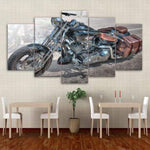 Toile Moto Harley