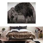 Tableau Lion et Lionne Finesse