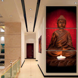 Tableau Zen Vertical Bouddha