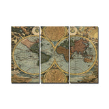 Carte Du Monde Ancienne