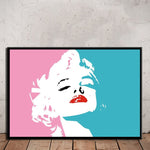 Tableau Marilyn Monroe Couleur