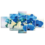 Tableau Orchidées Bleues