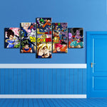 Personnages Dragon Ball Tableau