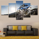 Tableau Déco Moto Enduro