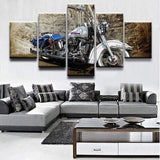 Toile Moto Harley Davidson